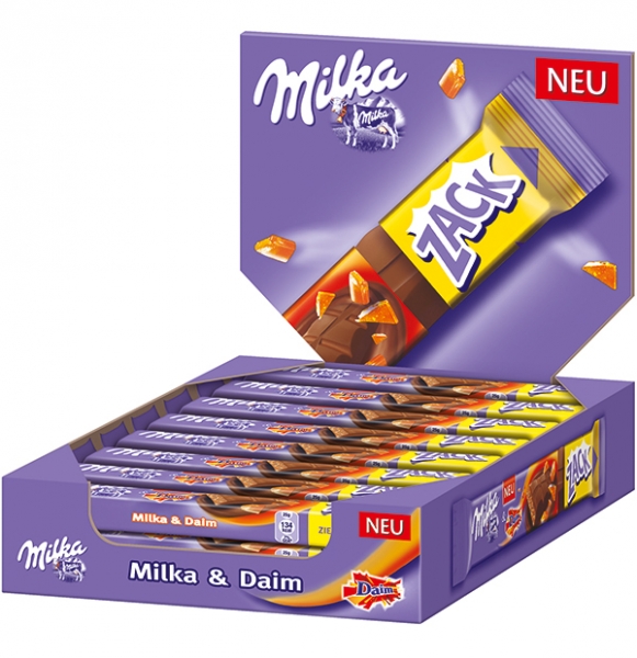 Sweets | Milka display Milka & bar Free Daim shipping
